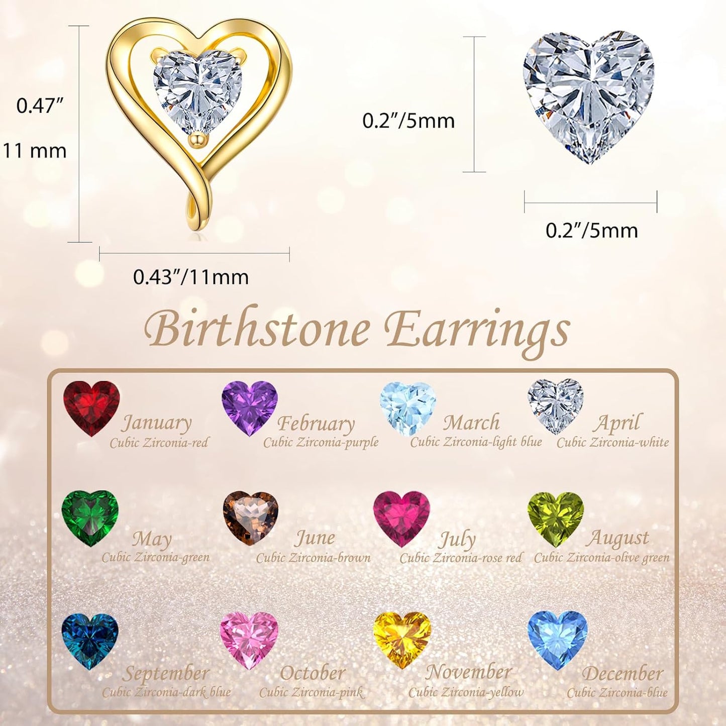 LAVUMO Pendientes Mujer Plata De Ley 925 Oro Rosa Pendientes Joyas De Mujer Regalos Para Esposa, Mamá, Novia En Cumpleaños Navidad Aniversario Día De San Valentín