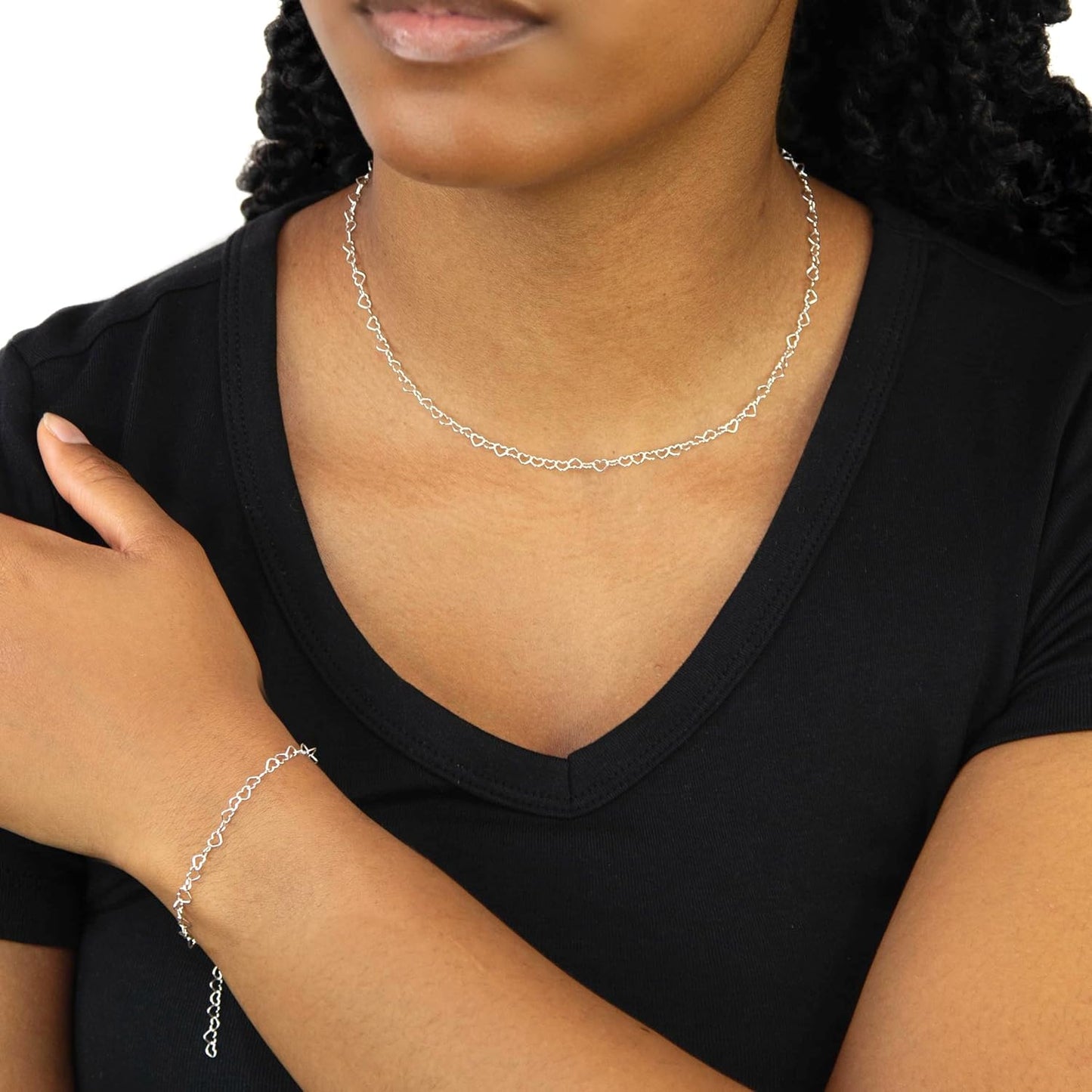 Amazon Essentials Pulsera En Plata Esterlina