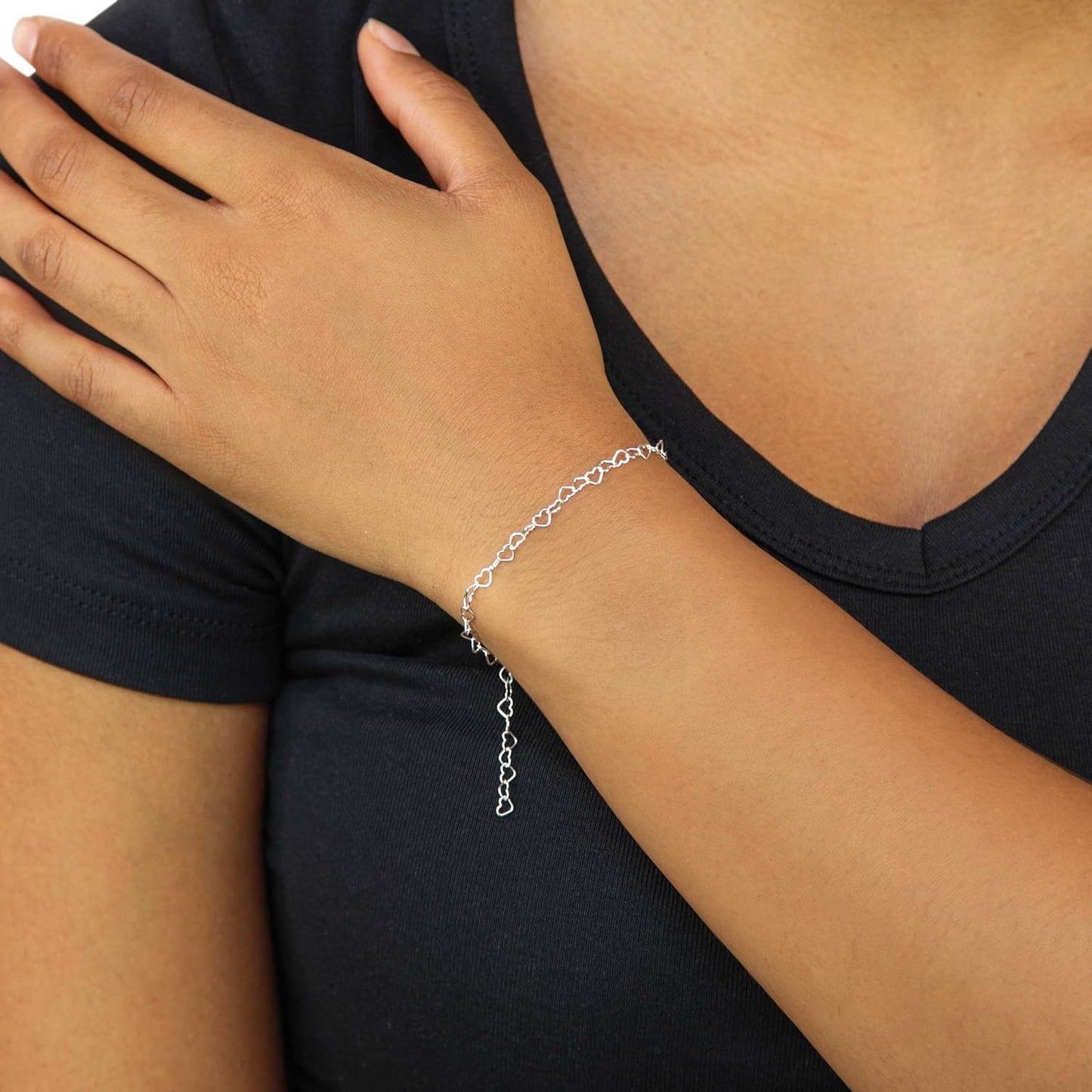 Amazon Essentials Pulsera En Plata Esterlina