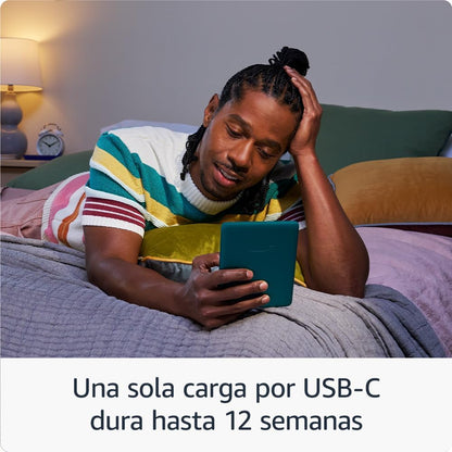 Kindle Paperwhite (16 GB) De  | Nuestro Kindle Más Rápido, Con Una Nueva Pantalla De 7" Sin Reflejos Y Semanas De Batería | Con Publicidad | Negro