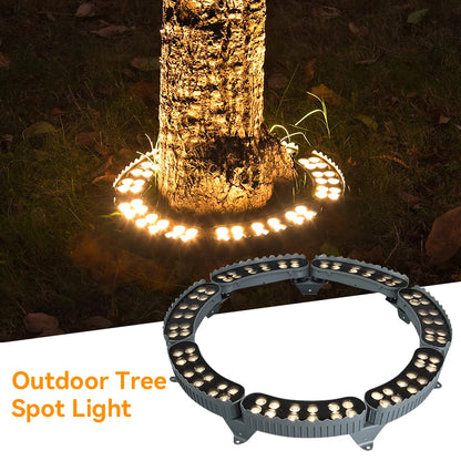 Foco para árboles LE Outoor Foco para paredes LE Aluminio RGB IP65 Se puede utilizar en exteriores bajo árboles grandes y conos cilíndricos
